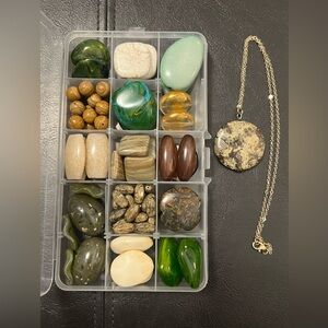 Craft Beads, MEDITATION STONES - MAYBE, Jewelry Supplies, loose bulk beads